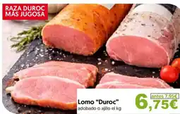 Hiper Usera Lomo Duroc oferta
