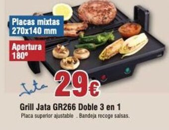 FROIZ Grill Jata GR266 Doble 3 en 1 oferta