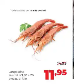 Alimerka Langostino austral nº1 oferta