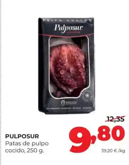 Alimerka PULPOSUR Patas de pulpo cocido oferta