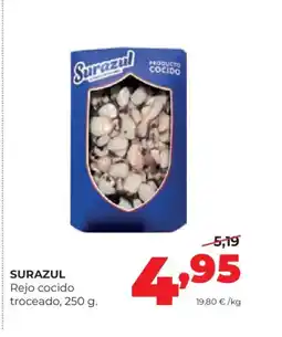 Alimerka SURAZUL Rejo cocido troceado oferta