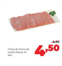 Alimerka Cinta de lomo de cerdo fresca oferta