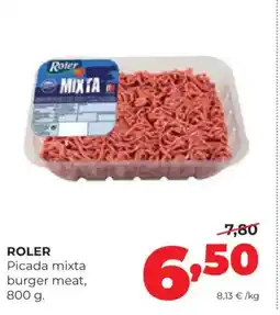 Alimerka ROLER Picada mixta burger meat oferta