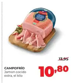 Alimerka CAMPOFRÍO Jamon cocido extra oferta