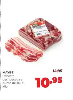 Alimerka MAYBE Panceta deshuesada al punto de sal oferta
