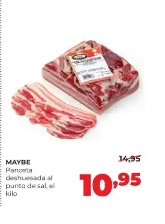 Alimerka MAYBE Panceta deshuesada al punto de sal oferta