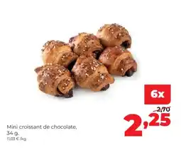 Alimerka Mini croissant de chocolate oferta