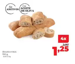 Alimerka Bocata cristal oferta