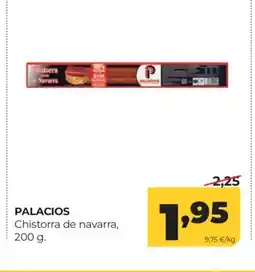 Alimerka PALACIOS Chistorra de navarra oferta