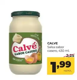 Alimerka CALVE Salsa sabor casero oferta
