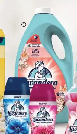 Alimerka LA ANTIGUA LAVANDERA Detergente líquido flor de lis, 90 lavados oferta