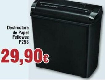 FROIZ Destructora de Papel Fellowes oferta
