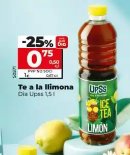 Dia DIA UPSS Te a la llimona oferta