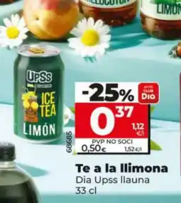 Dia DIA UPSS Te a la llimona oferta