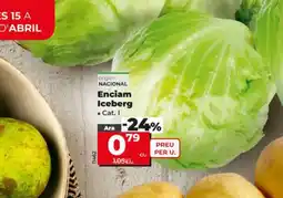 Dia Enciam Iceberg oferta