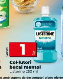 Dia LISTERINE Col.lutori bucal mentol oferta