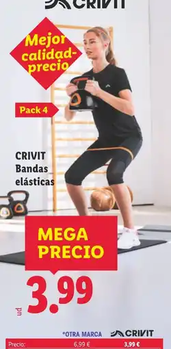 Lidl CRIVIT Bandas elásticas oferta