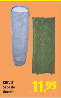 Lidl CRIVIT Saco de dormir oferta