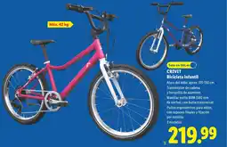 Lidl CRIVIT Bicicleta infantil oferta