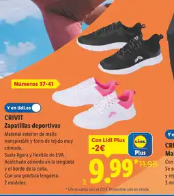 Lidl CRIVIT Zapatillas deportivas oferta