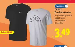 Lidl CRIVIT Camiseta técnica oferta