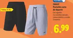 Lidl CRIVIT Pantalón corto de deporte oferta