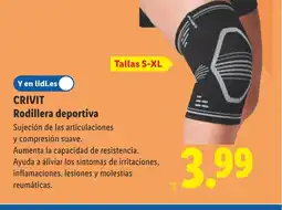 Lidl CRIVIT Rodillera deportiva oferta