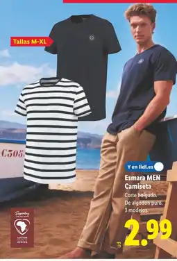 Lidl ESMARA MEN Camiseta oferta