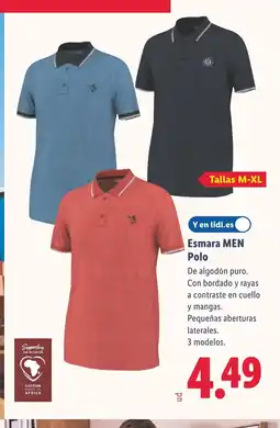 Lidl ESMARA MEN Polo oferta
