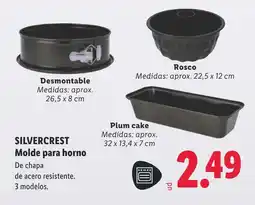 Lidl SILVERCREST Molde para horno oferta