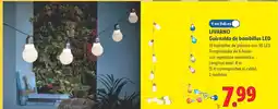 Lidl LIVARNO Guirnalda de bombillas LED oferta