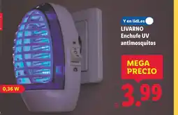 Lidl LIVARNO Enchufe UV antimosquitos oferta