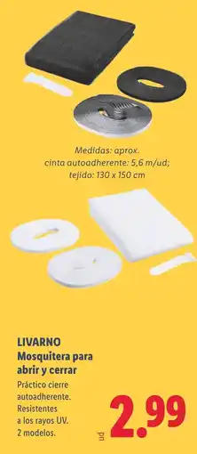 Lidl LIVARNO Mosquitera para abrir y cerrar oferta