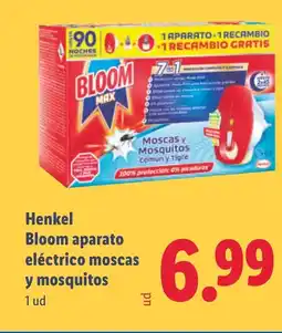 Lidl Henkel Bloom aparato eléctrico moscas y mosquitos oferta