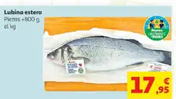 Alcampo Lubina estero oferta