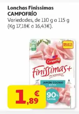 Alcampo CAMPOFRÍO Lonchas Finíssimas oferta