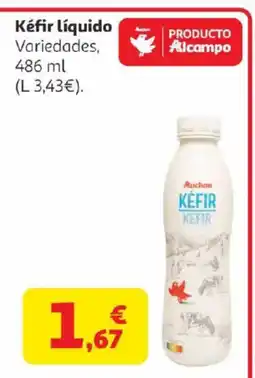 Alcampo Kéfir líquido oferta