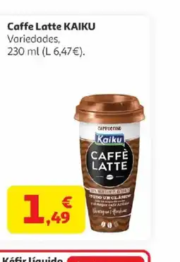 Alcampo KAIKU Caffe Latte oferta