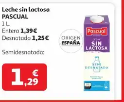 Alcampo PASCUAL Leche sin lactosa oferta