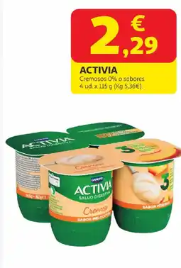 Alcampo ACTIVIA oferta