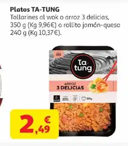 Alcampo TA-TUNG Platos oferta