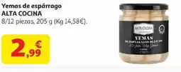 Alcampo ALTA COCINA Yemas de espárrago oferta