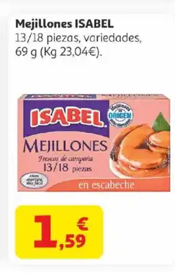 Alcampo ISABEL Mejillones oferta