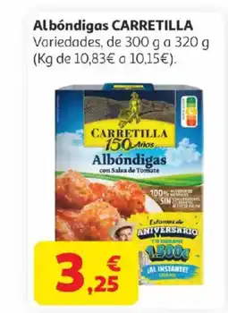 Alcampo CARRETILLA Albóndigas oferta