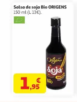 Alcampo ORIGENS Salsa de soja Bio oferta