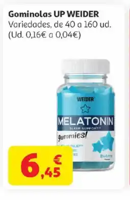 Alcampo UP WEIDER Gominolas oferta