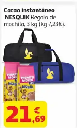 Alcampo NESQUIK Cacao instantáneo oferta