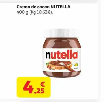 NUTELLA Crema de cacao