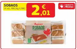 Alcampo Sobaos oferta