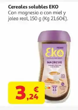 Alcampo EKO Cereales solubles oferta